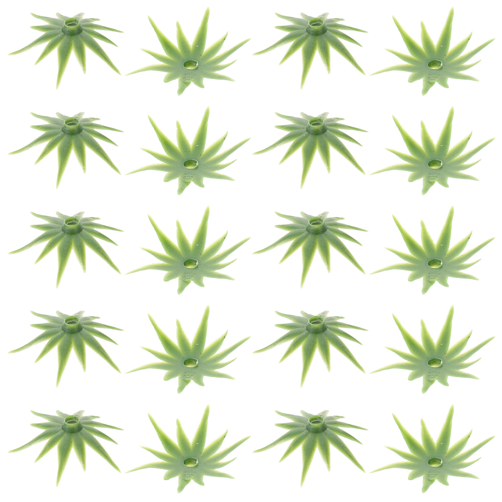 Wedding Floral Supply - 40Pcs Sunflower Calyxes Artificial Flower Sepals