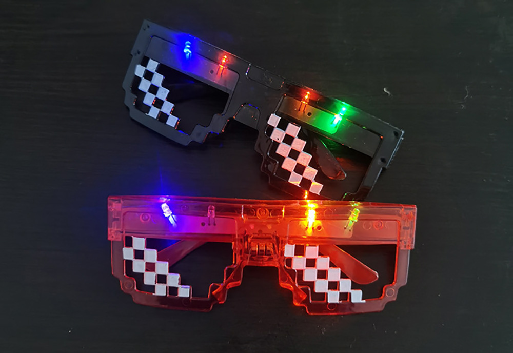 10/20/30 LED Mosaic Glasses Li - огляд і ціна Wedding Supply In Bulk