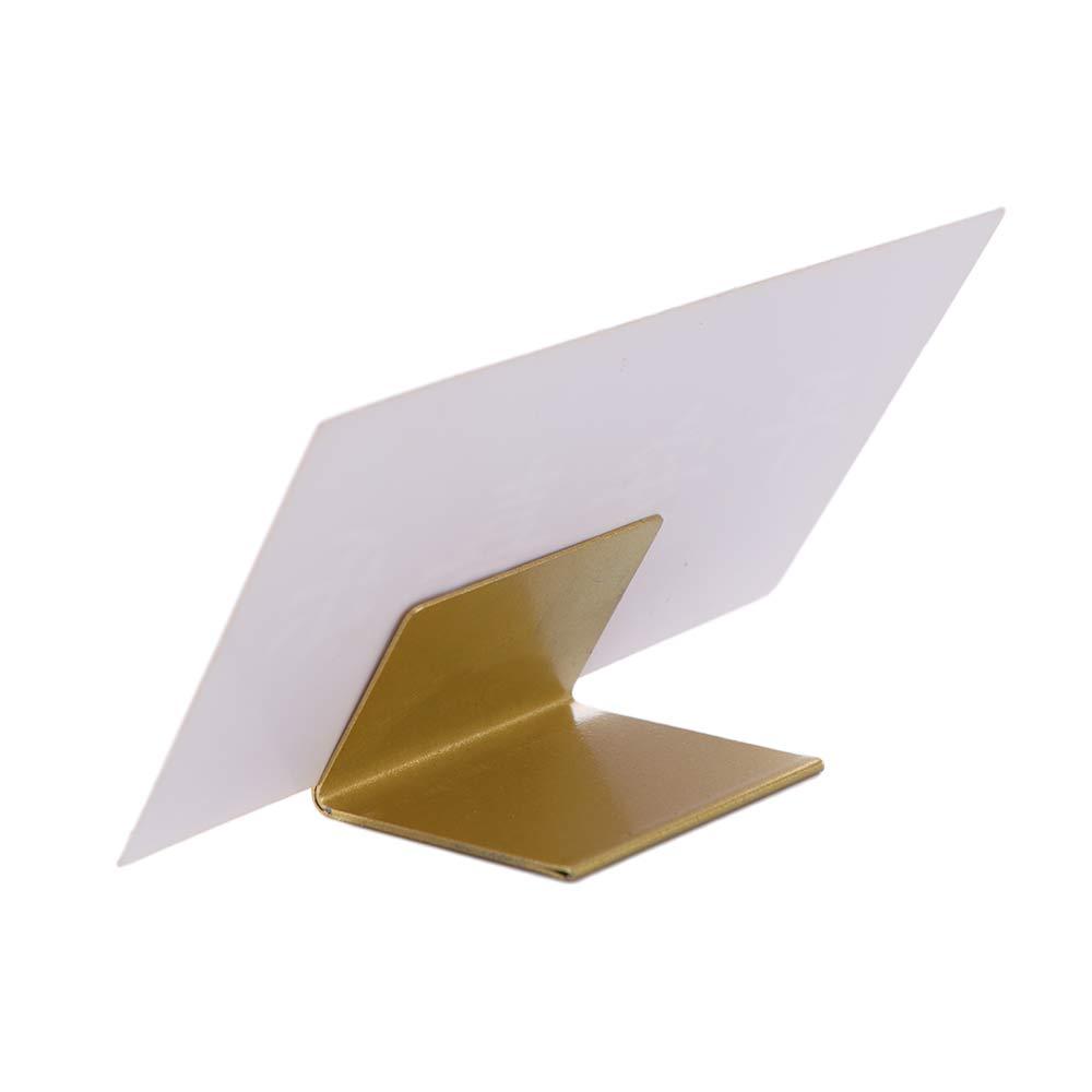 Table Number Stands Metal Name - огляд і ціна Table Number Gold