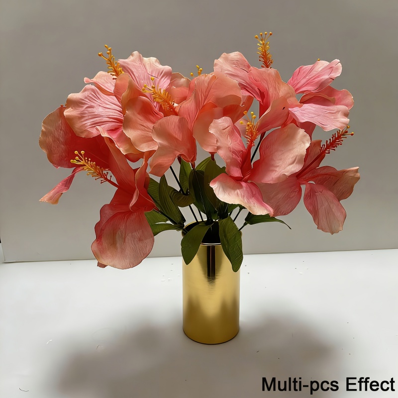 15 Flowers = 3 Bunches of Hibi - огляд і ціна Centerpiece Vase Tall