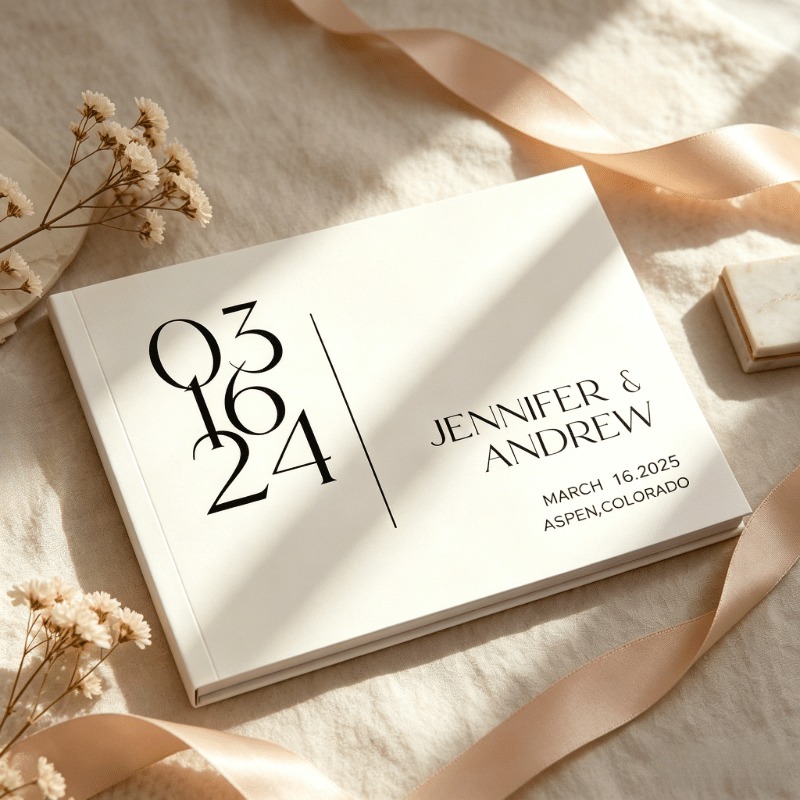 Custom Wedding Guest Book, Gue - огляд і ціна Personalized Guest Book