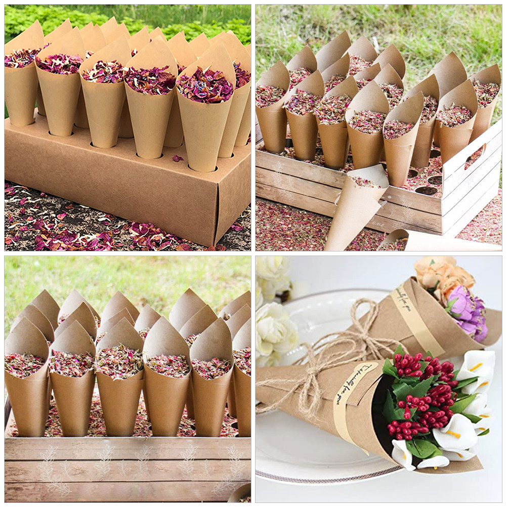 90Pcs Paper Petal Cones Foldab - огляд і ціна Papercraft Supply Confetti