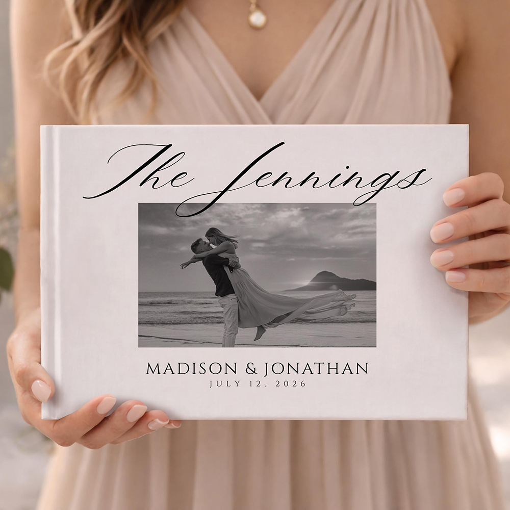 Personalized Wedding Guest Boo - огляд і ціна Personalized Guest Book