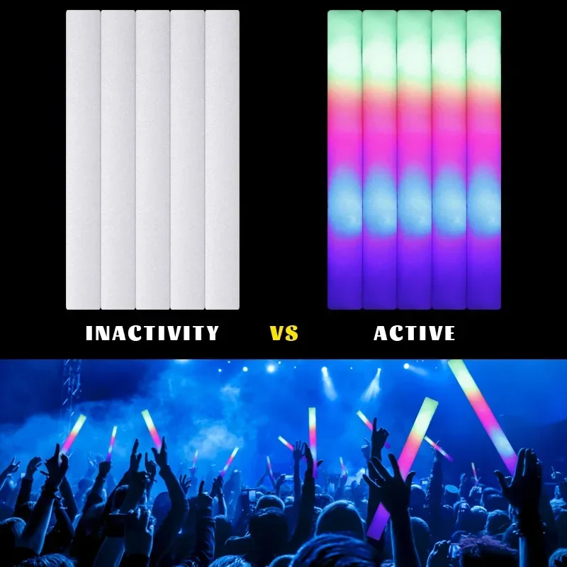 15/30Pcs LED Glow Sticks Bulk  - огляд і ціна Wedding Supply In Bulk