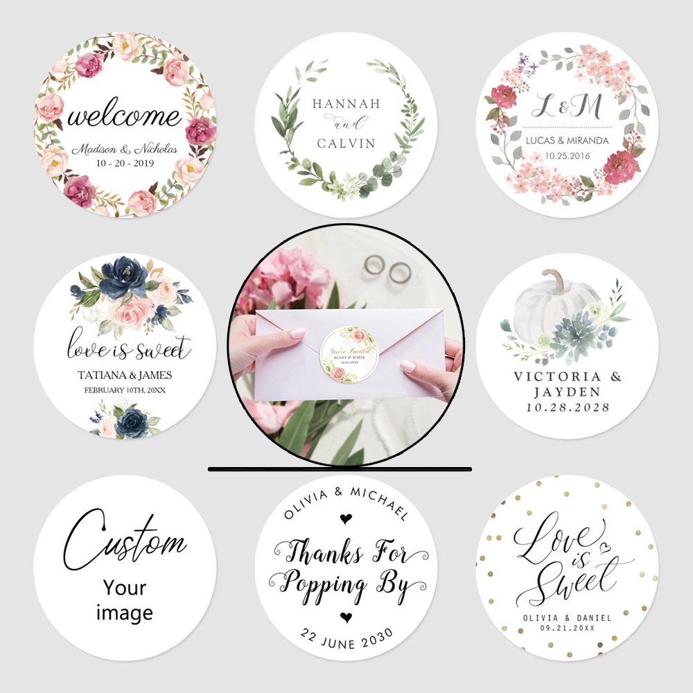 Customized Stickers for Weddin - огляд і ціна Wedding Supply In Bulk