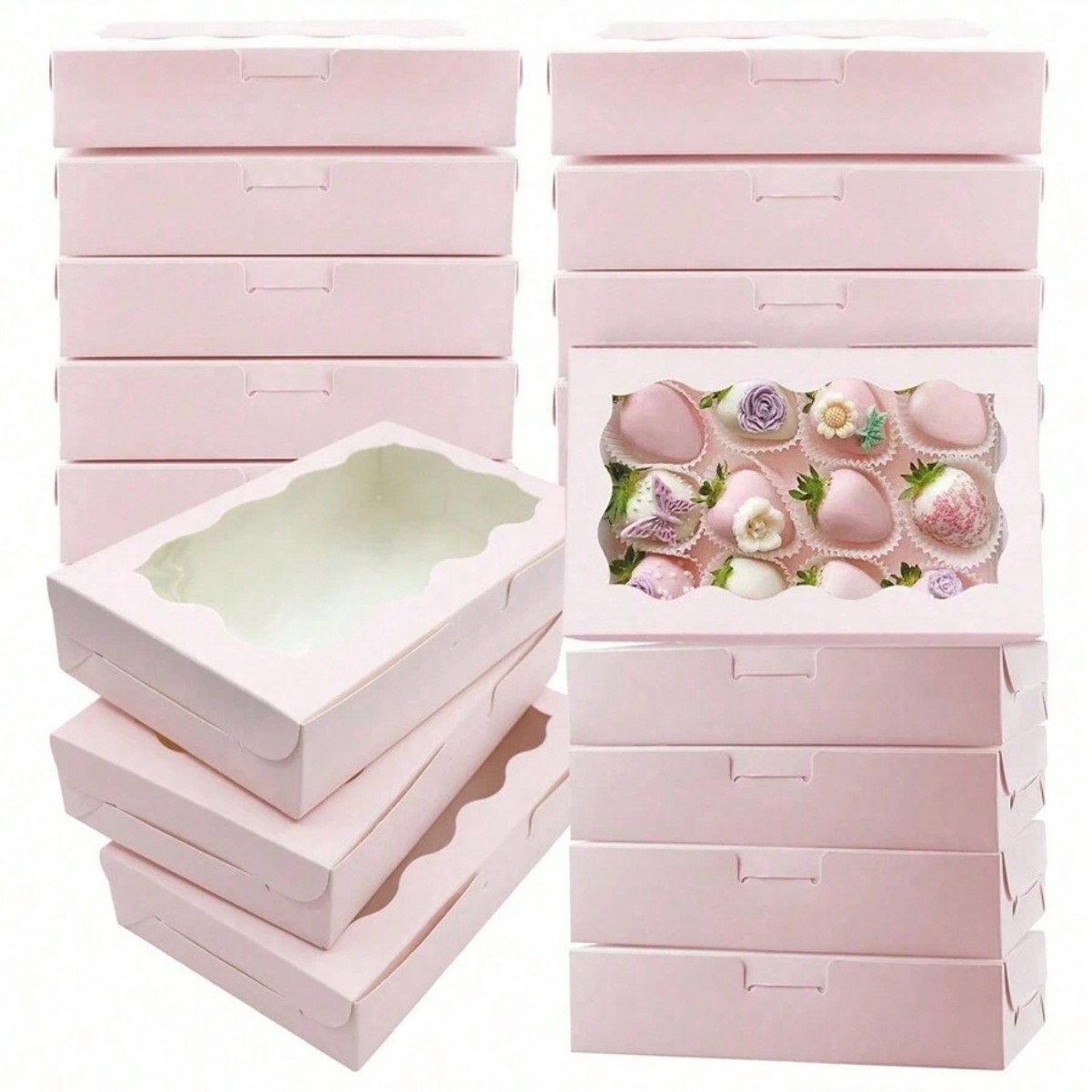 10/30/50Pcs Kraft Paper Cake C - огляд і ціна Wedding Cake Supply