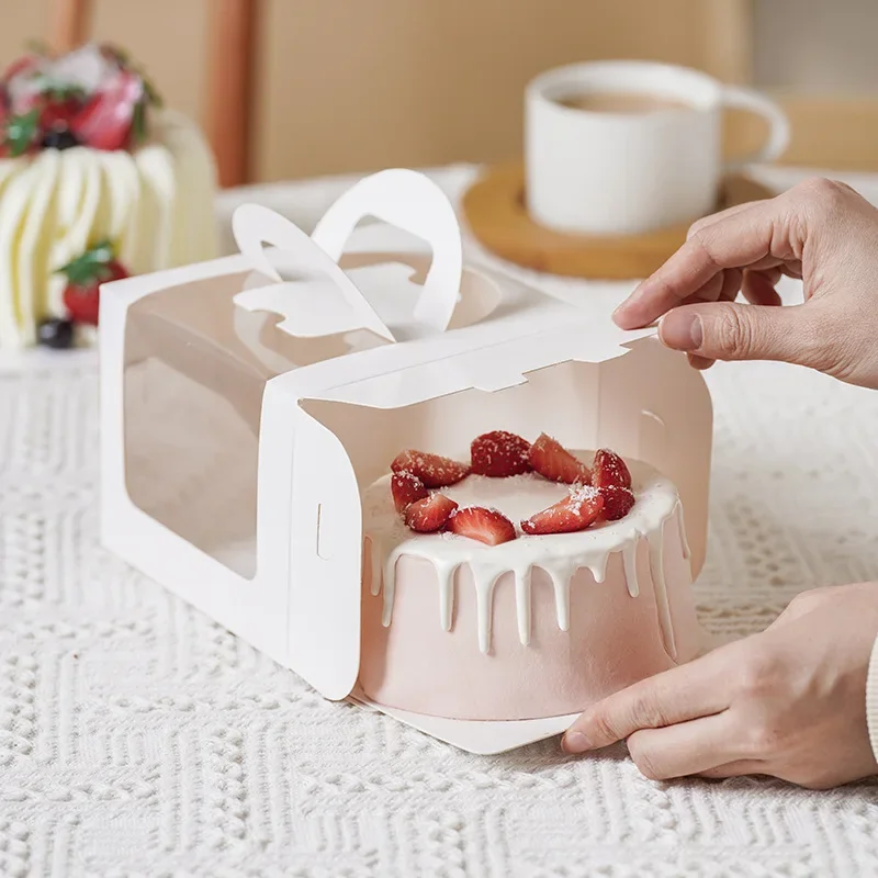10pcs White Cake Box with Hand - огляд і ціна Wedding Cake Supply