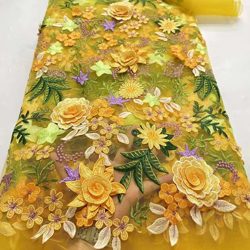 90x130cm 3D Floral Embroidered - огляд і ціна Wedding Dress Supply
