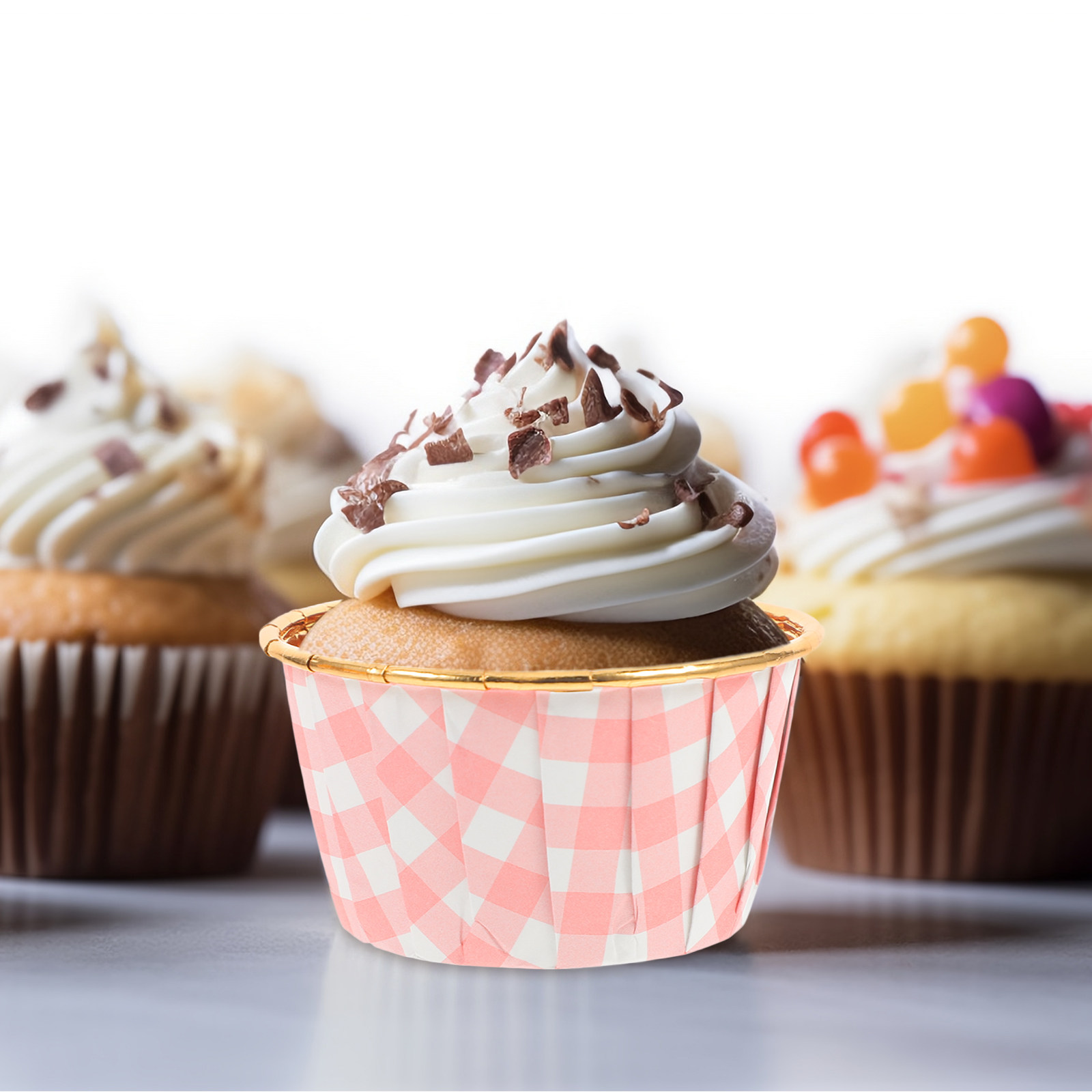 50Pcs Aluminium Foil Cupcake L - огляд і ціна Wedding Cake Supply