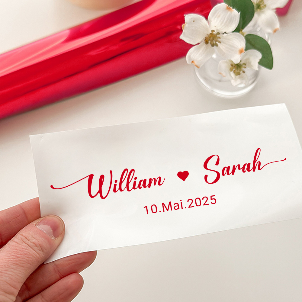Custom Name Decals for Wedding - огляд і ціна Wedding Vendor