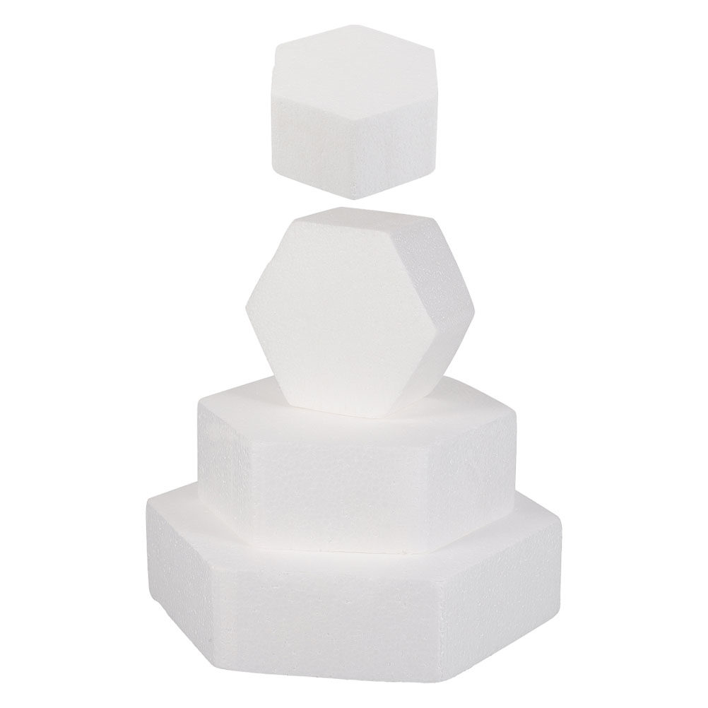 4Pcs Foam Cake Dummy White Lig - огляд і ціна Wedding Cake Supply