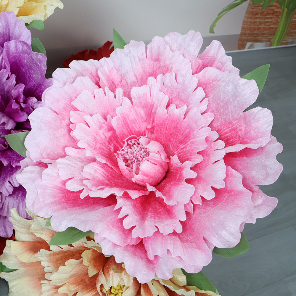 30-80cm Giant Velvet Peony Flo - огляд і ціна Wedding Supply In Bulk