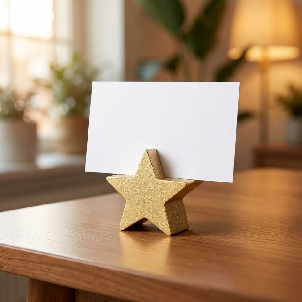 12PCS Star Heart Shaped Table  - огляд і ціна Table Number Gold