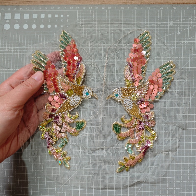 1 Pair Newly Launched Beaded E - огляд і ціна Wedding Dress Supply