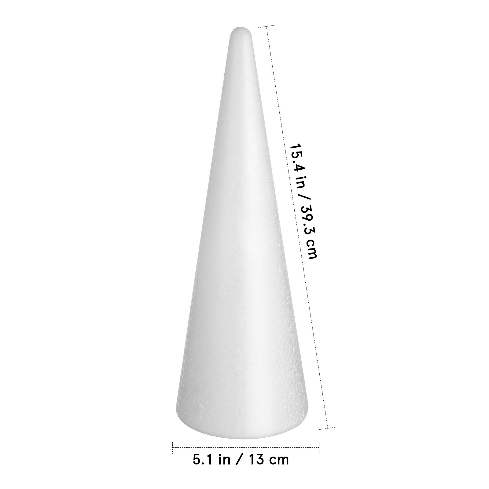 2Pcs Foam Cone White Cone Shap - огляд і ціна Wedding Floral Supply
