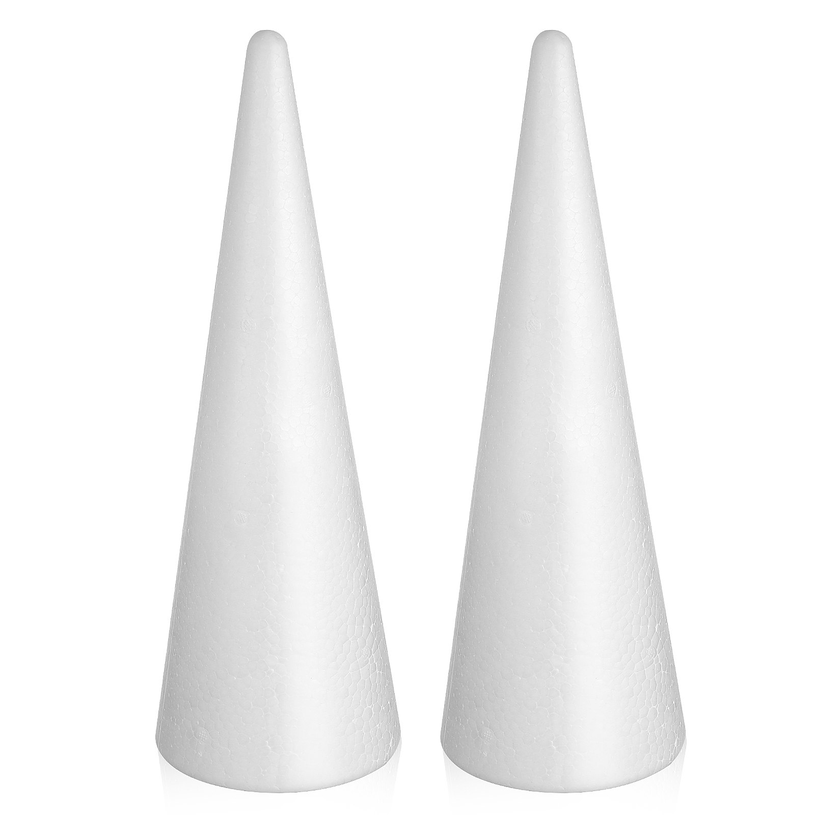 2Pcs Foam Cone White Cone Shap - огляд і ціна Wedding Floral Supply